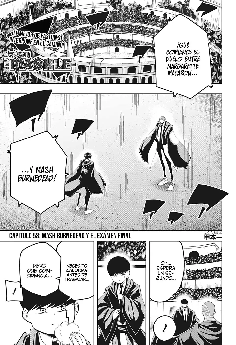 MASHLE capítulo 58, página 3