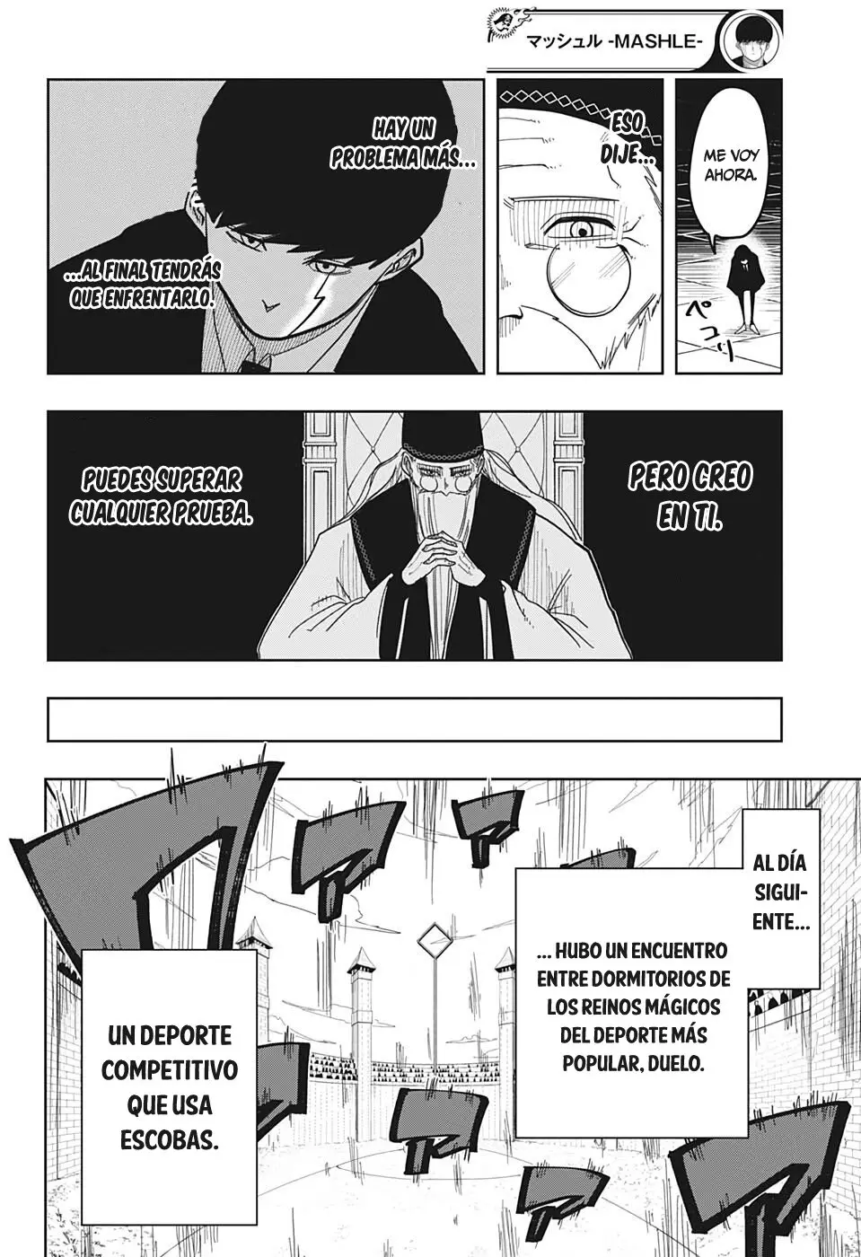 MASHLE capítulo 6, página 19