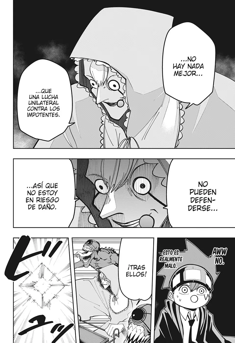 MASHLE capítulo 64, página 16