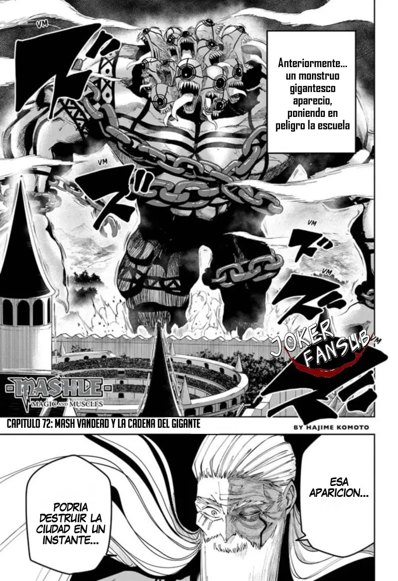 MASHLE capítulo 72, página 2