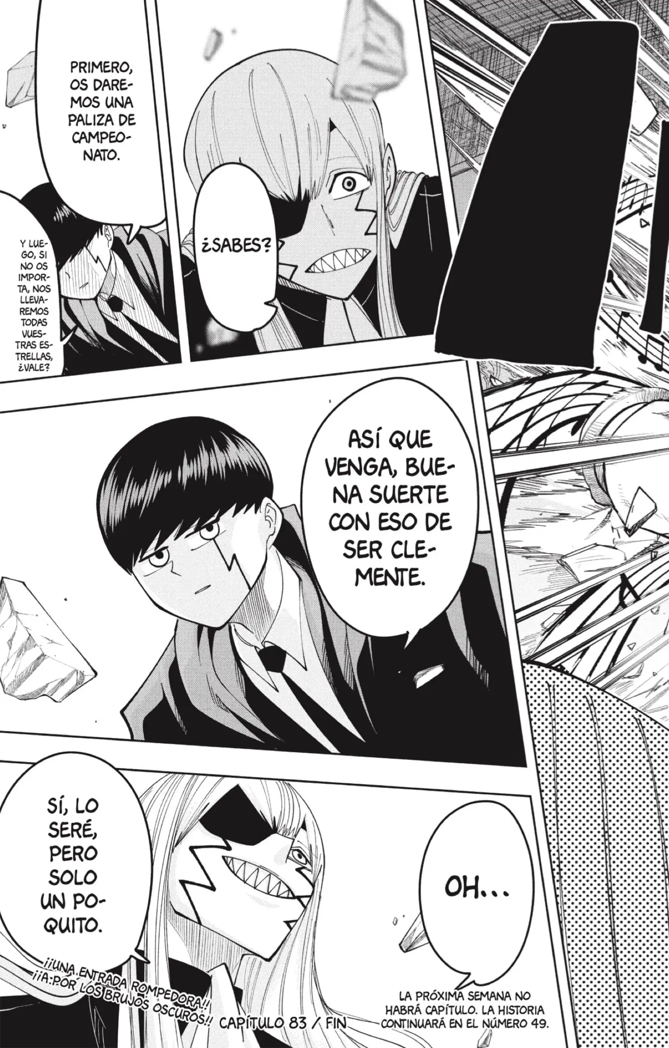 MASHLE capítulo 83, página 21
