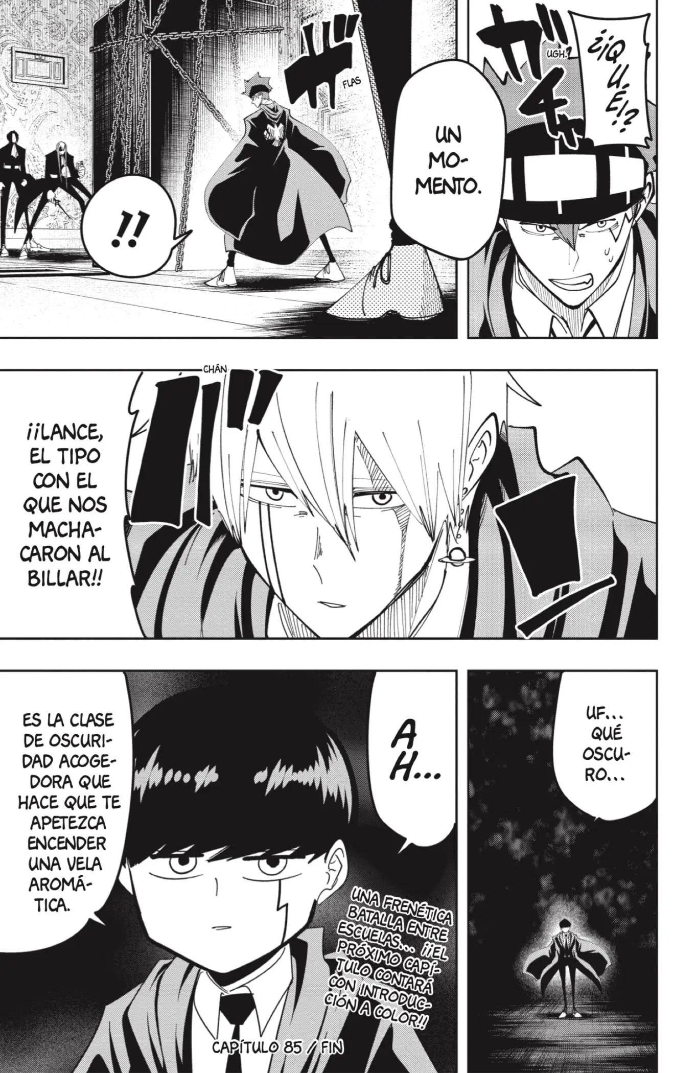 MASHLE capítulo 85, página 19