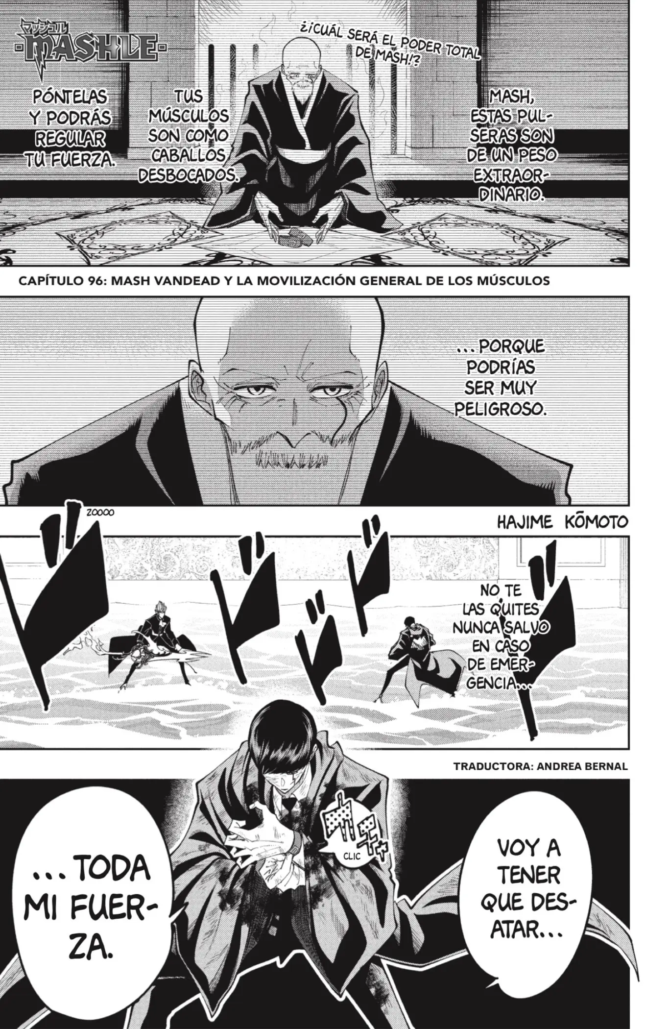MASHLE capítulo 96, página 1
