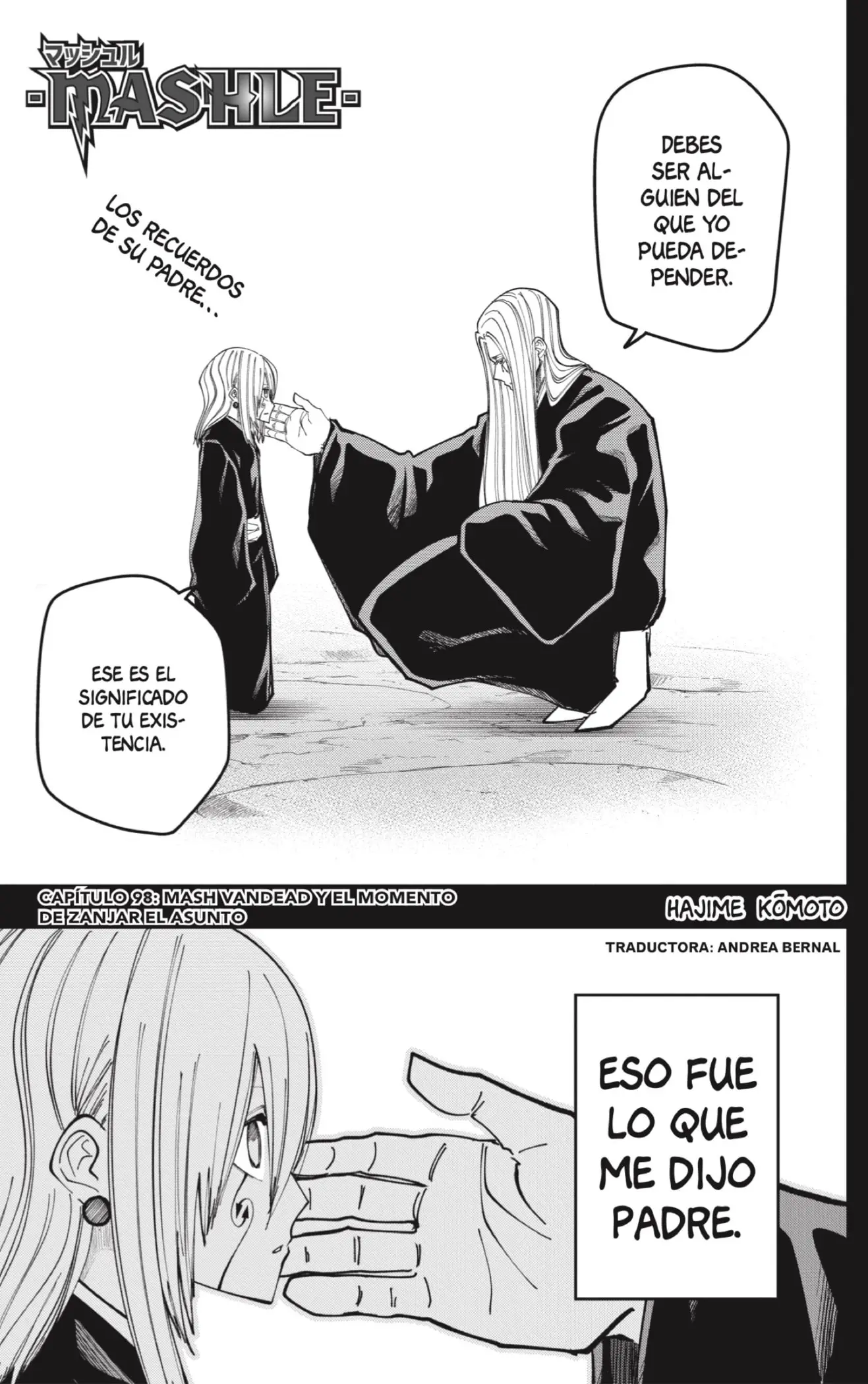 MASHLE capítulo 98, página 1
