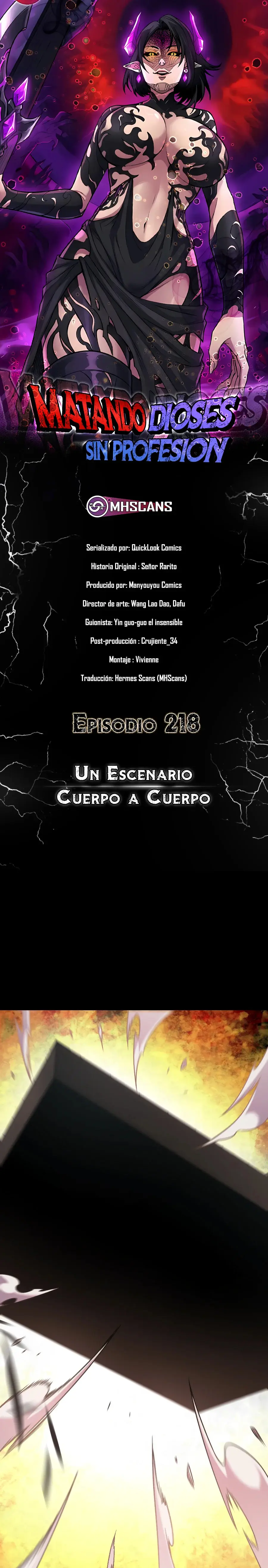 Matando a Dioses sin Profesión capítulo 218, página 4