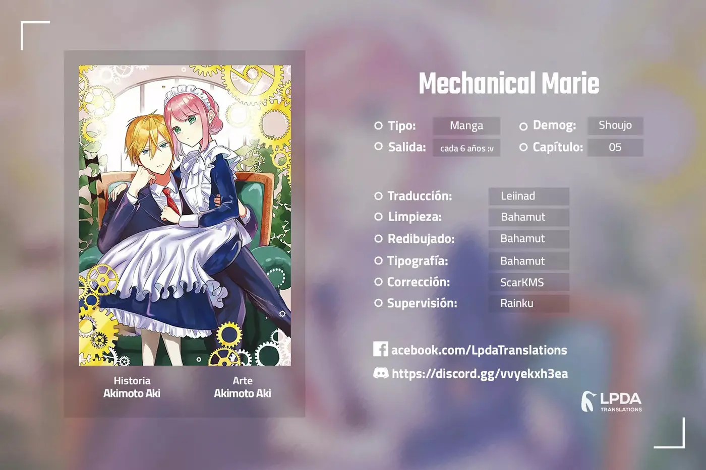 Mechanical Marie capítulo 5, página 1