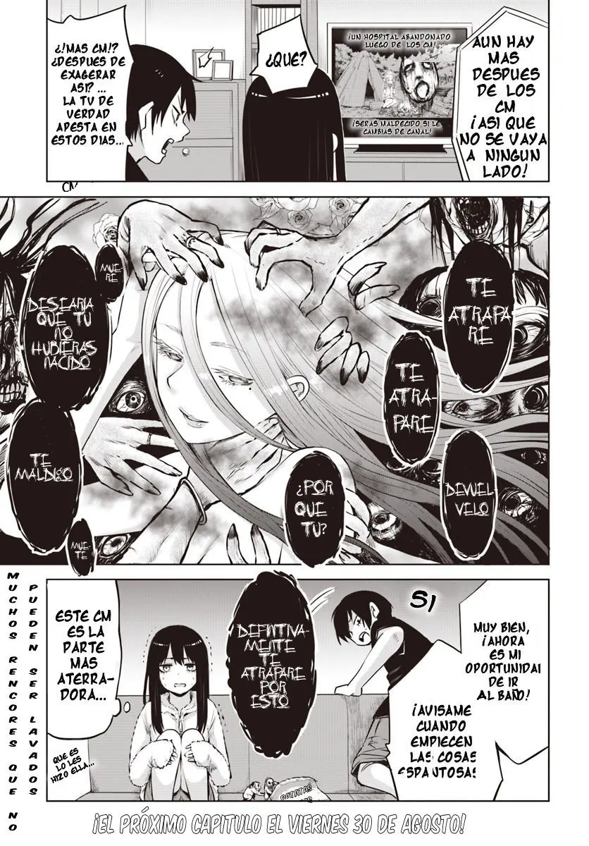 Mieruko-chan capítulo 14.5, página 7