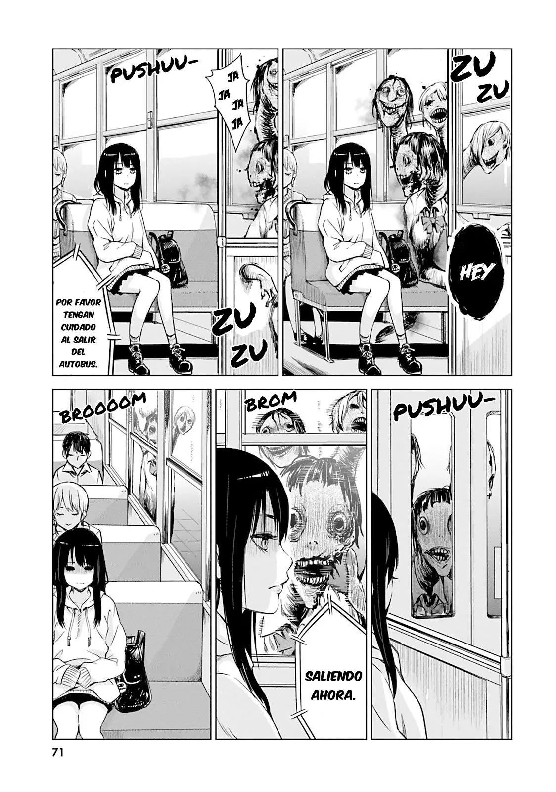Mieruko-chan capítulo 5.1, página 8