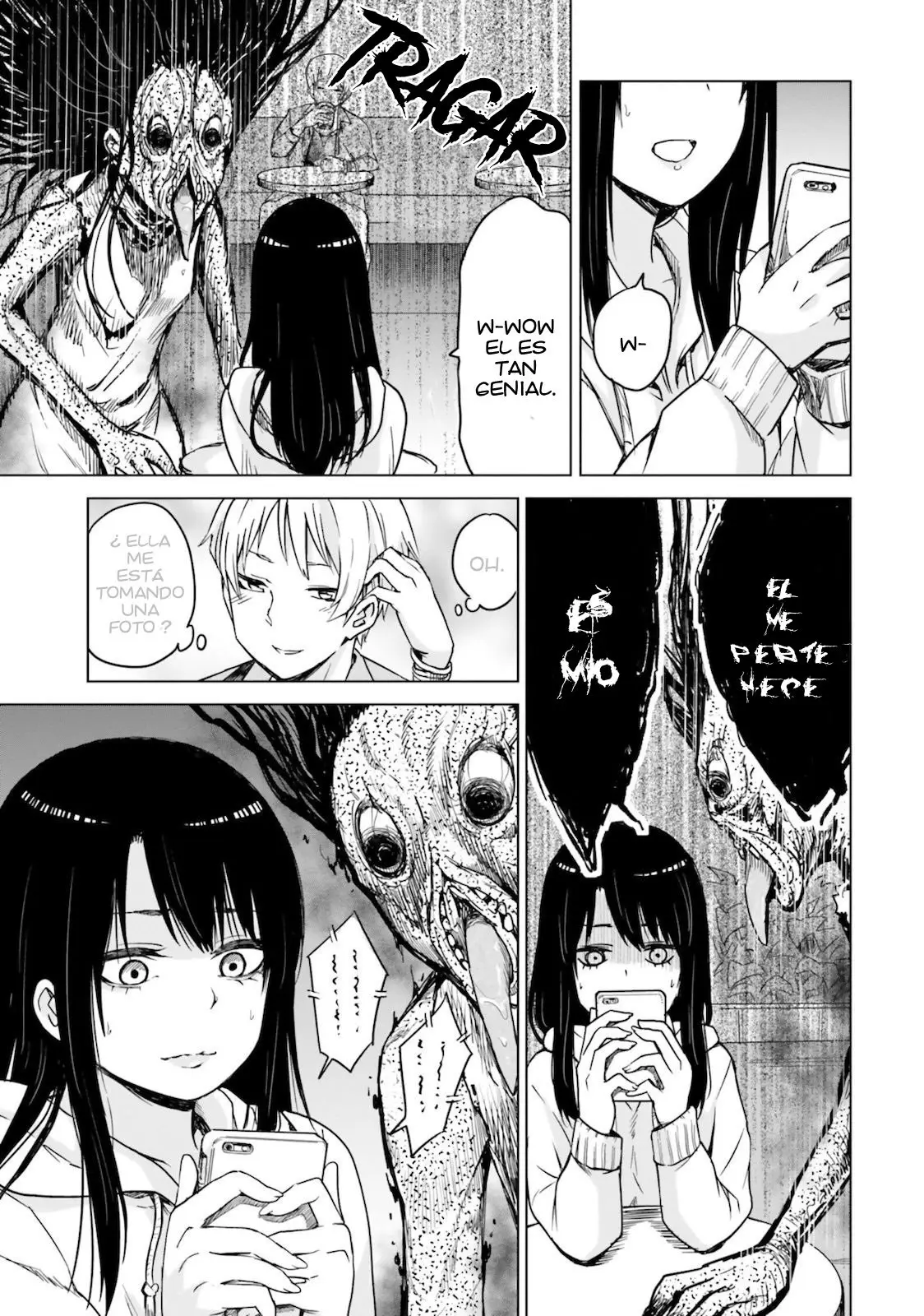 Mieruko-chan capítulo 5.1, página 16