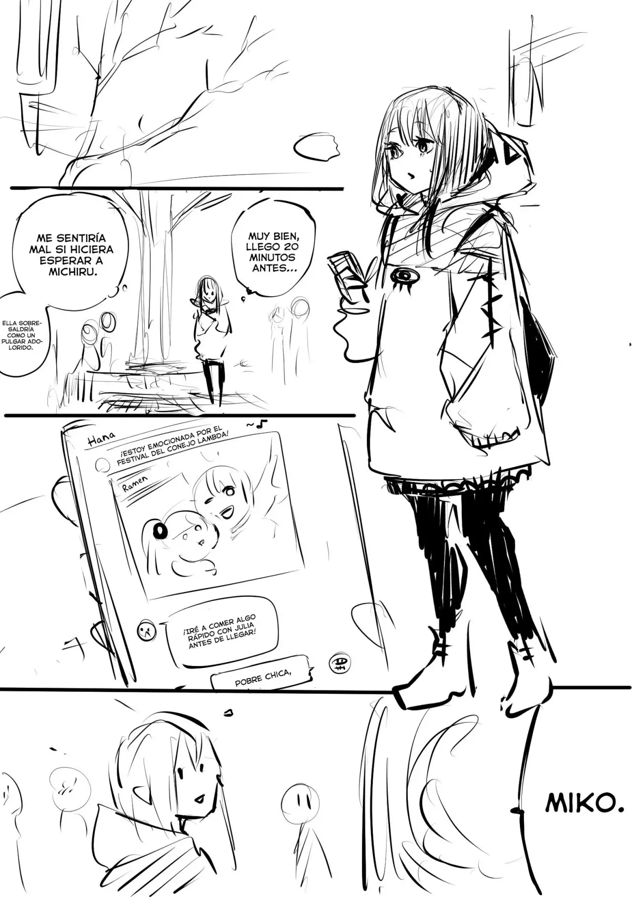 Mieruko-chan capítulo 58.5, página 4