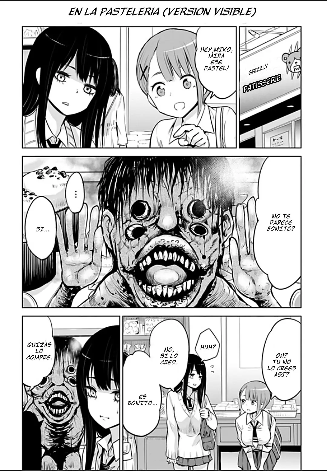 Mieruko-chan capítulo 9.5, página 6