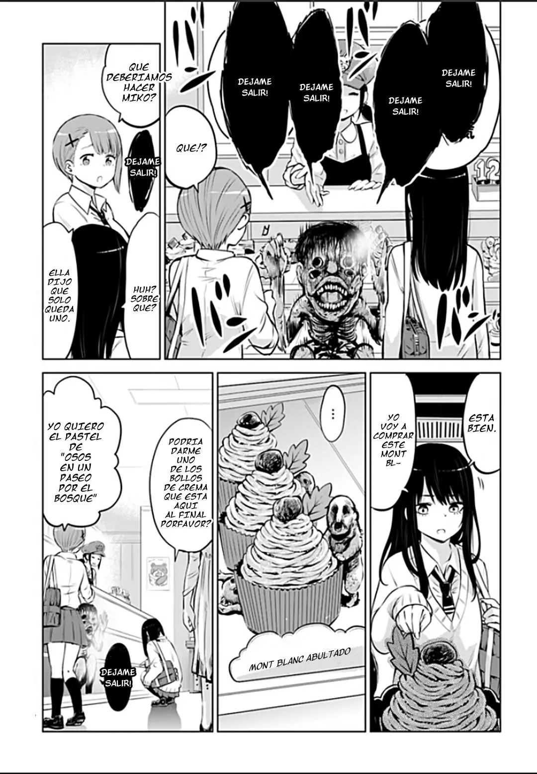 Mieruko-chan capítulo 9.5, página 7