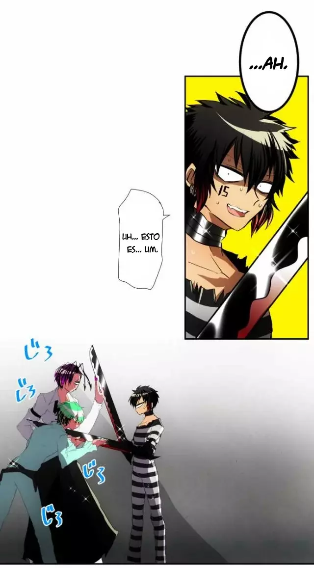 Nanbaka capítulo 100, página 20