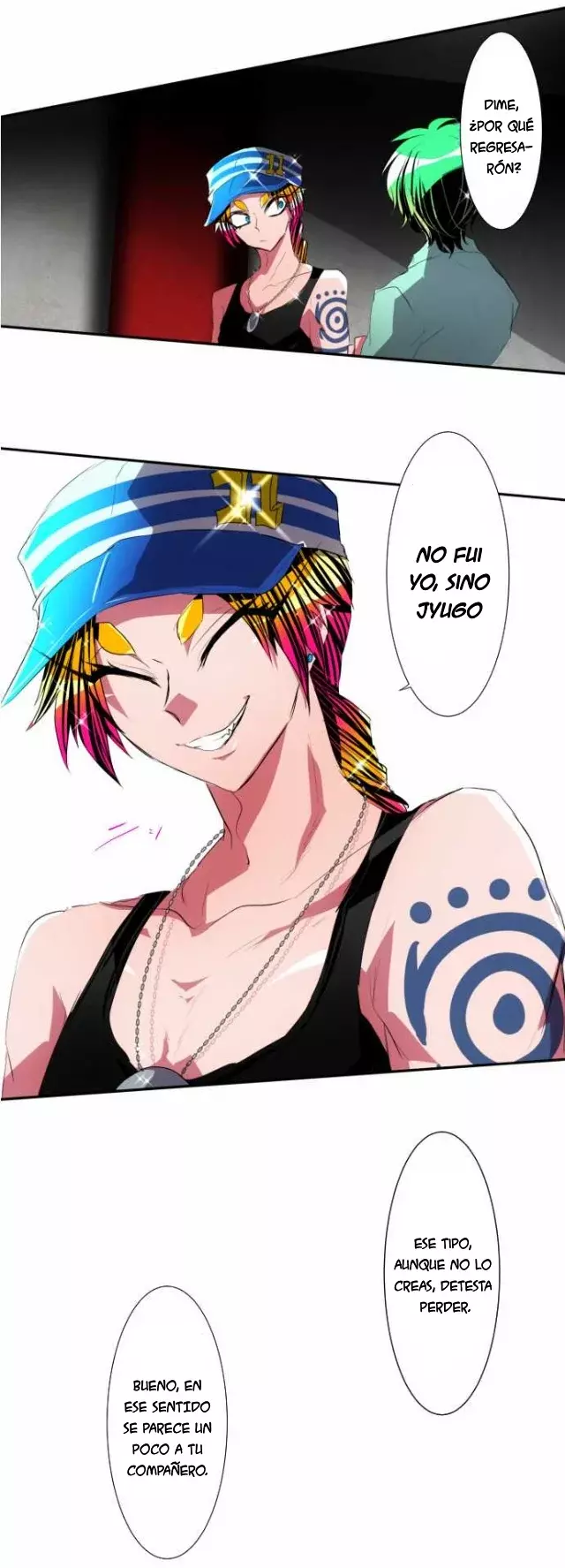 Nanbaka capítulo 100, página 42