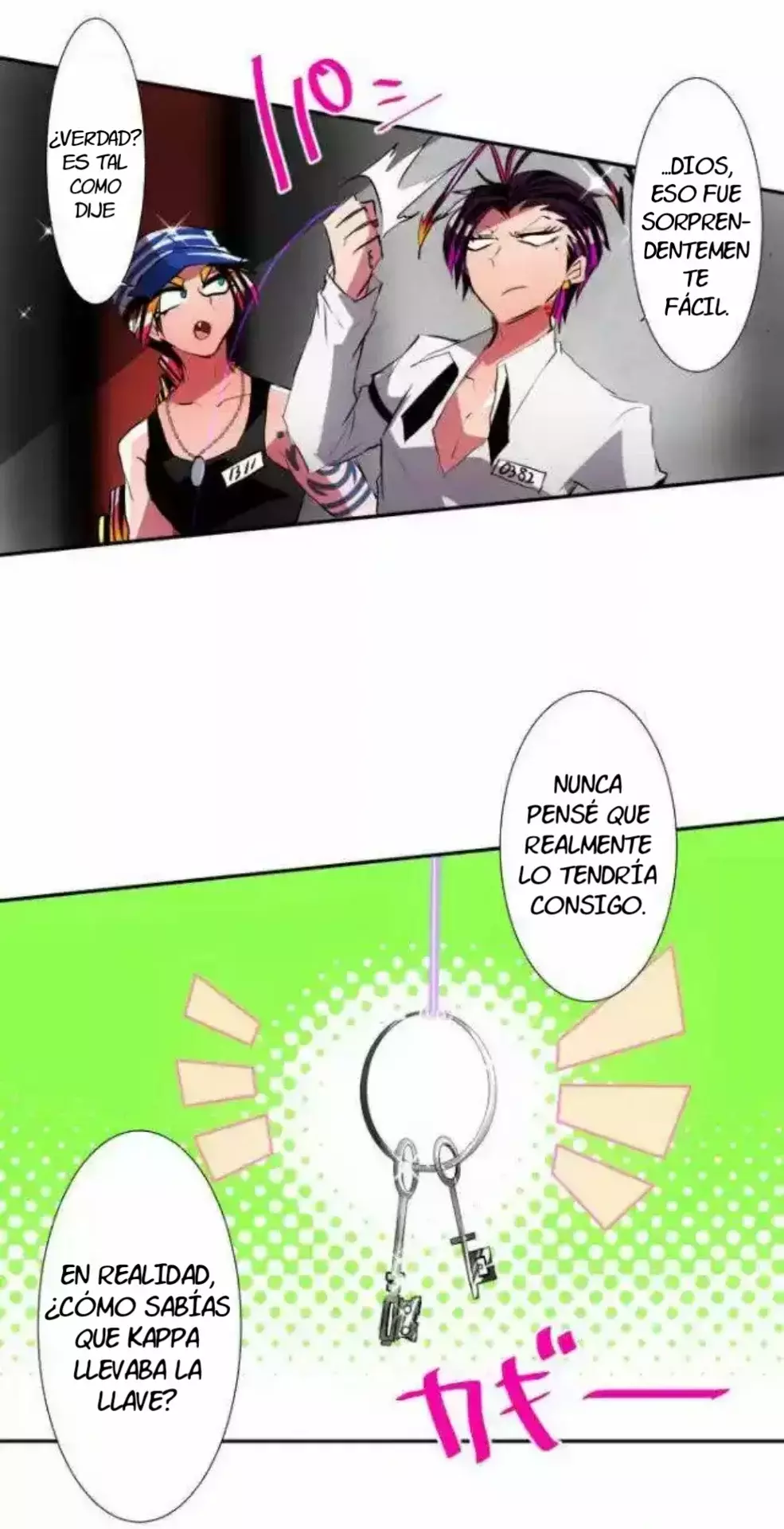 Nanbaka capítulo 105, página 23