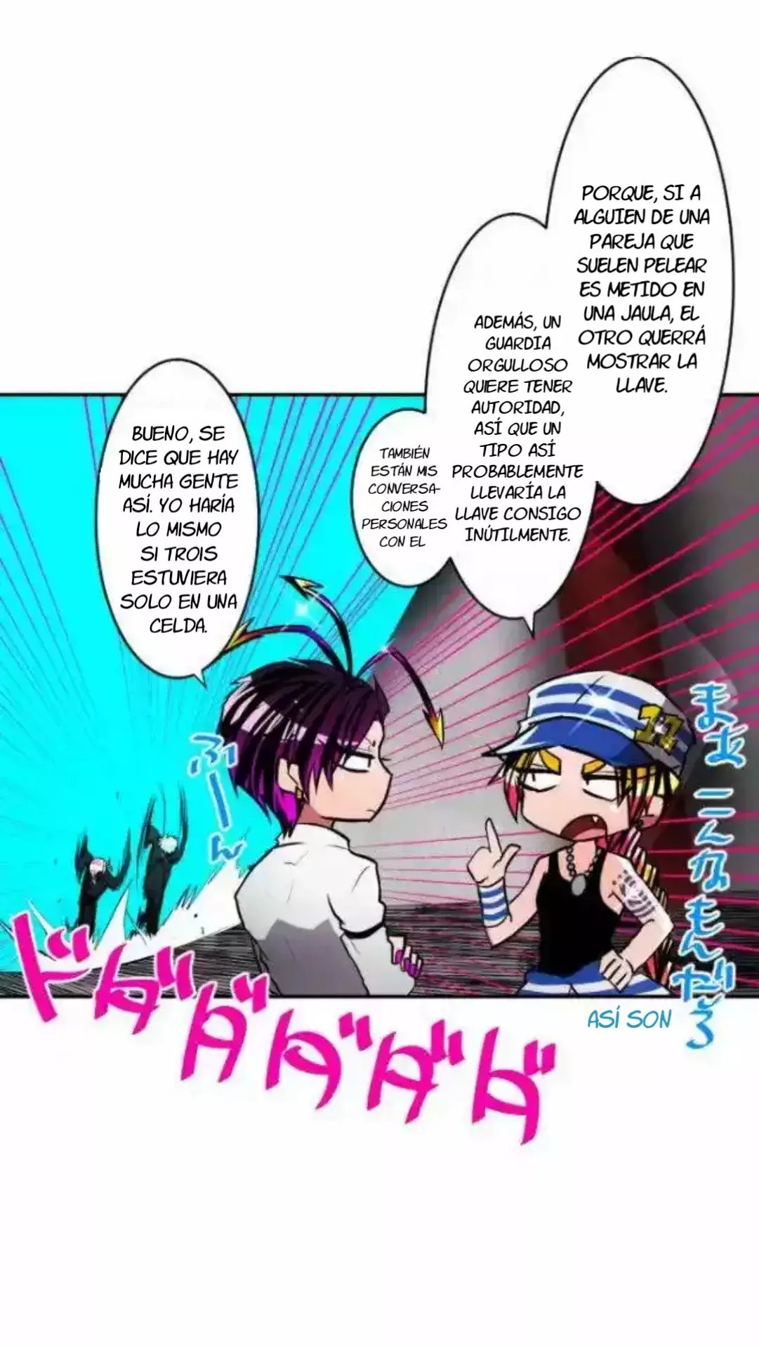 Nanbaka capítulo 105, página 24