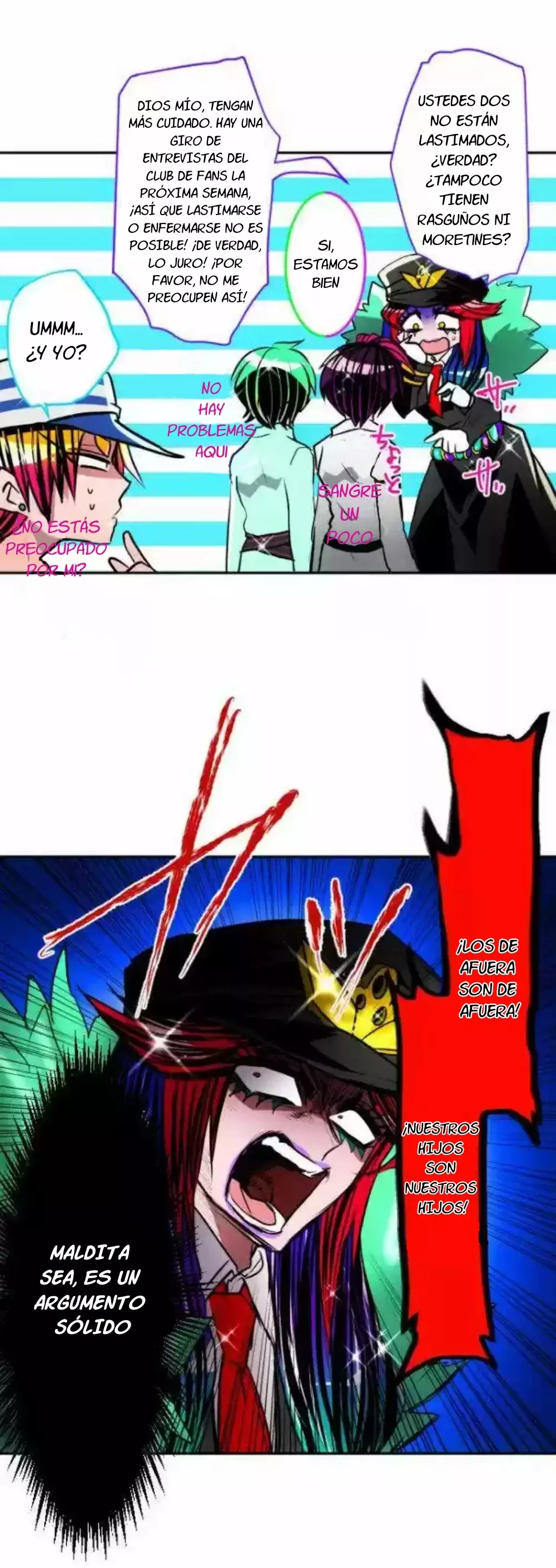 Nanbaka capítulo 106, página 16