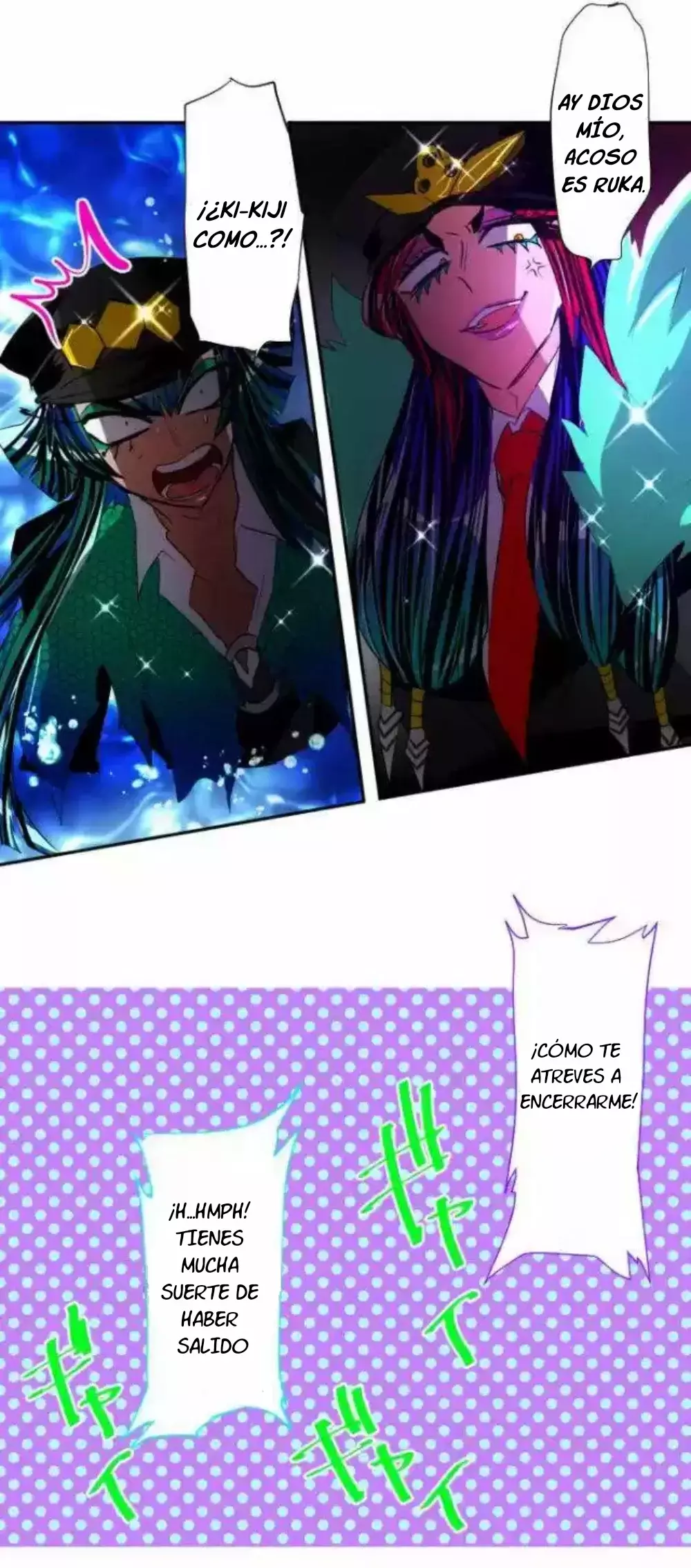 Nanbaka capítulo 106, página 18