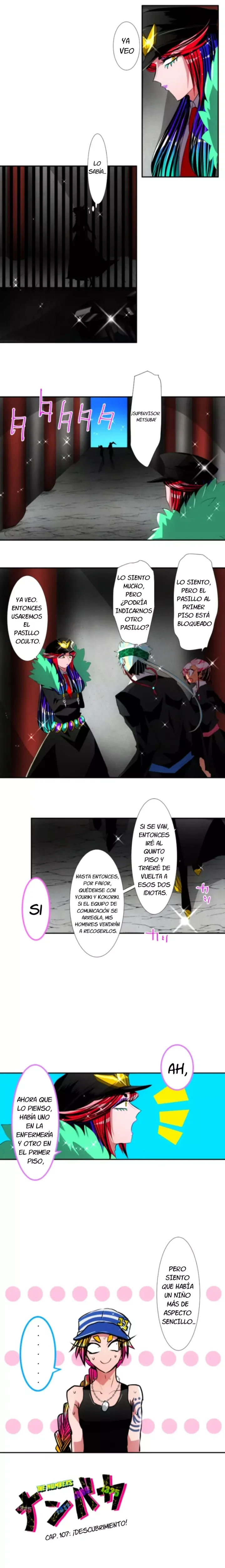 Nanbaka capítulo 107, página 3