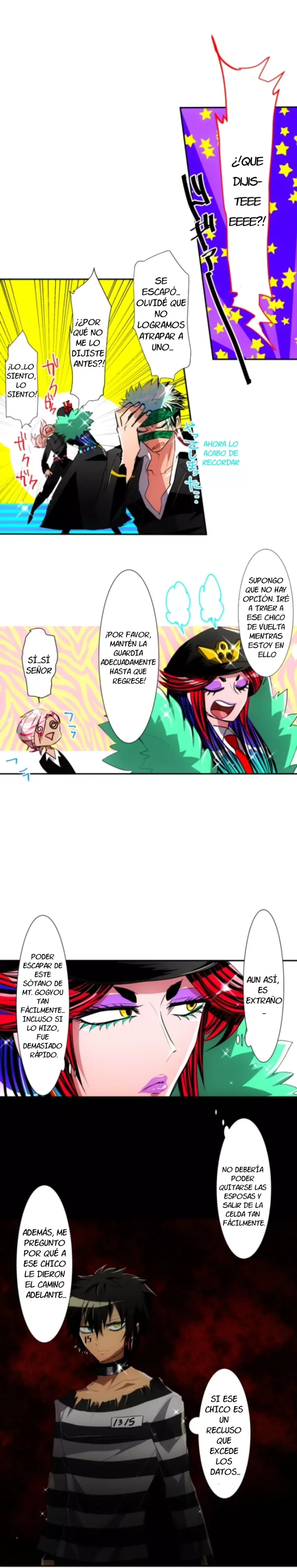 Nanbaka capítulo 107, página 4