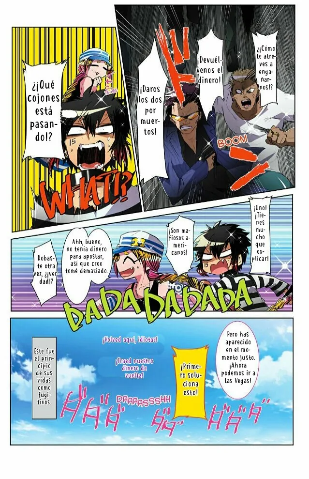 Nanbaka capítulo 12.05, página 8