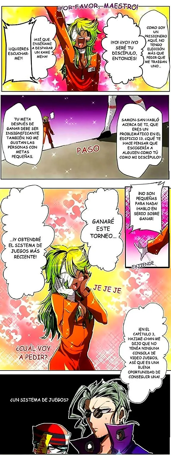 Nanbaka capítulo 20, página 4