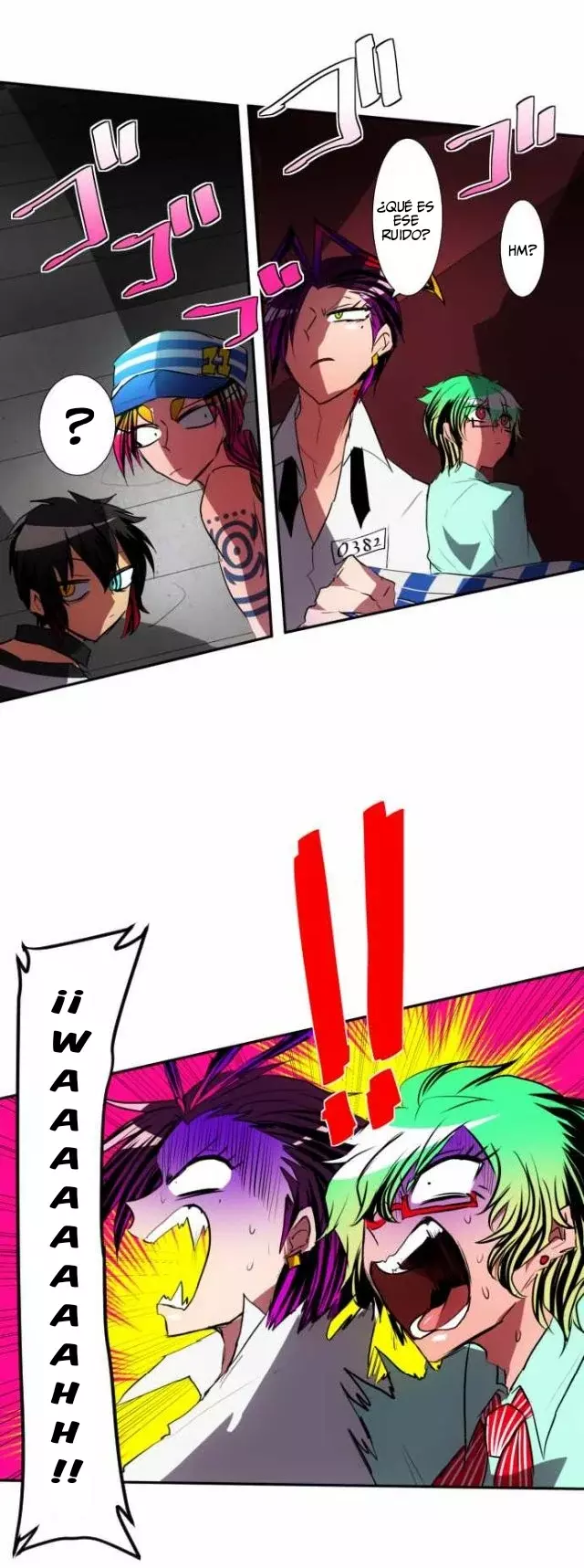 Nanbaka capítulo 93.1, página 4