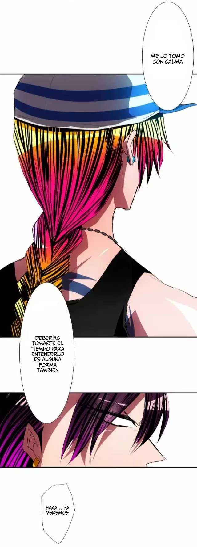 Nanbaka capítulo 93.1, página 27