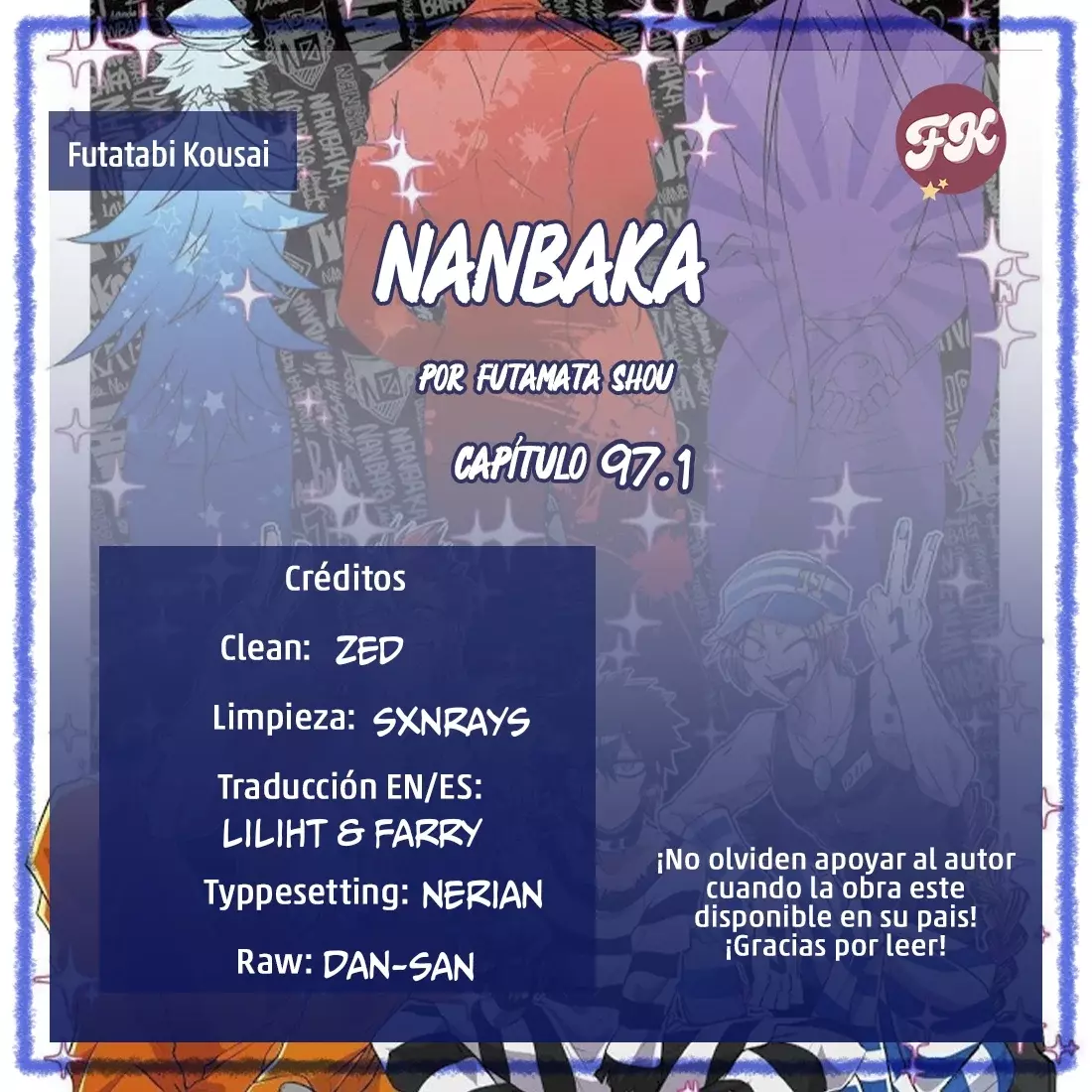 Nanbaka capítulo 97.1, página 1