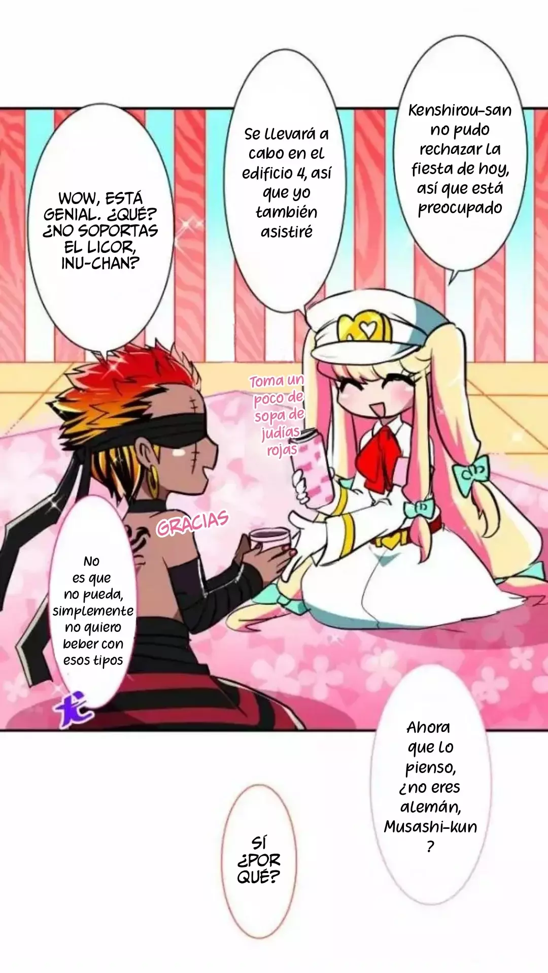Nanbaka capítulo 97.2, página 20