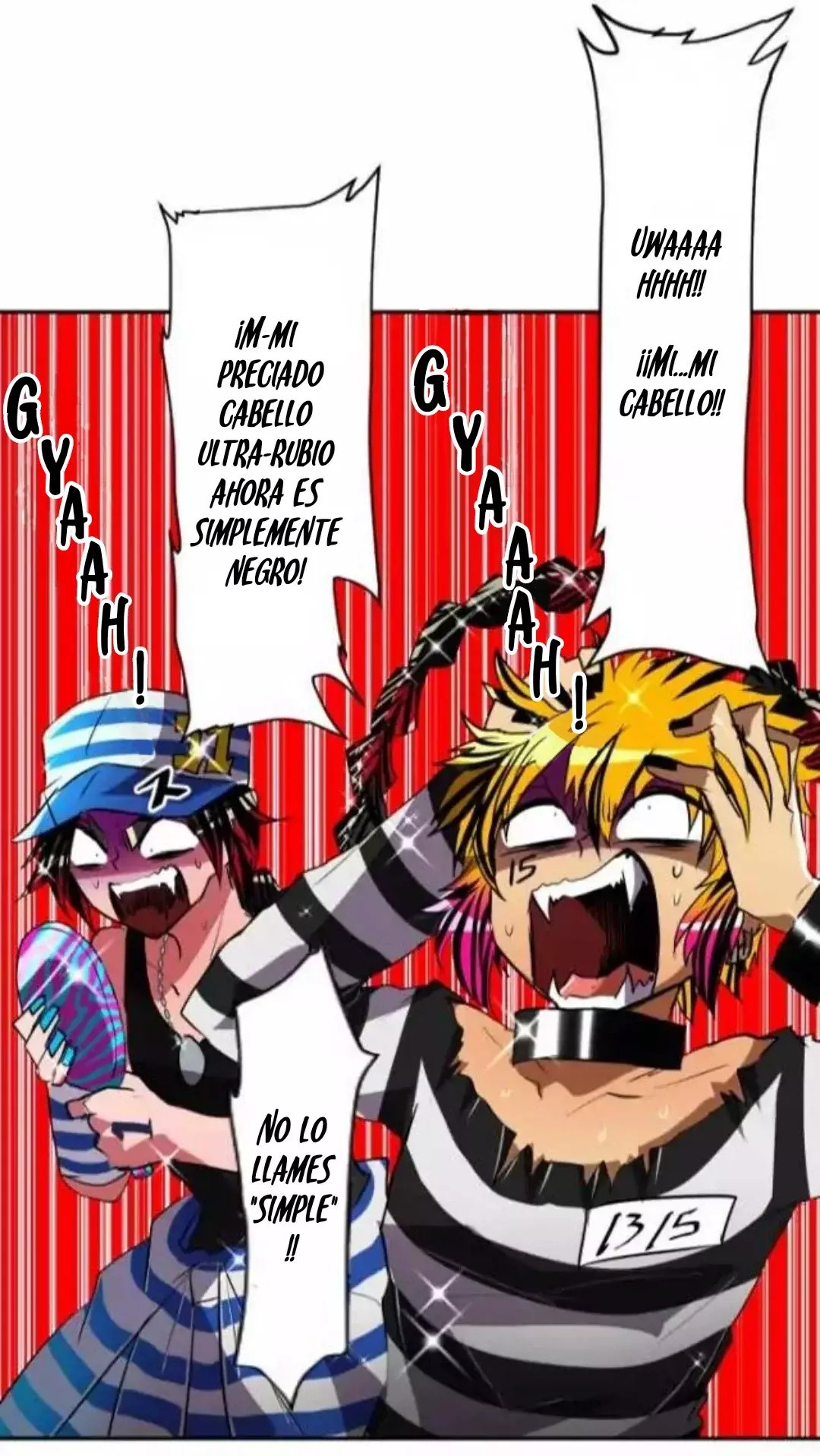Nanbaka capítulo 97.2, página 30