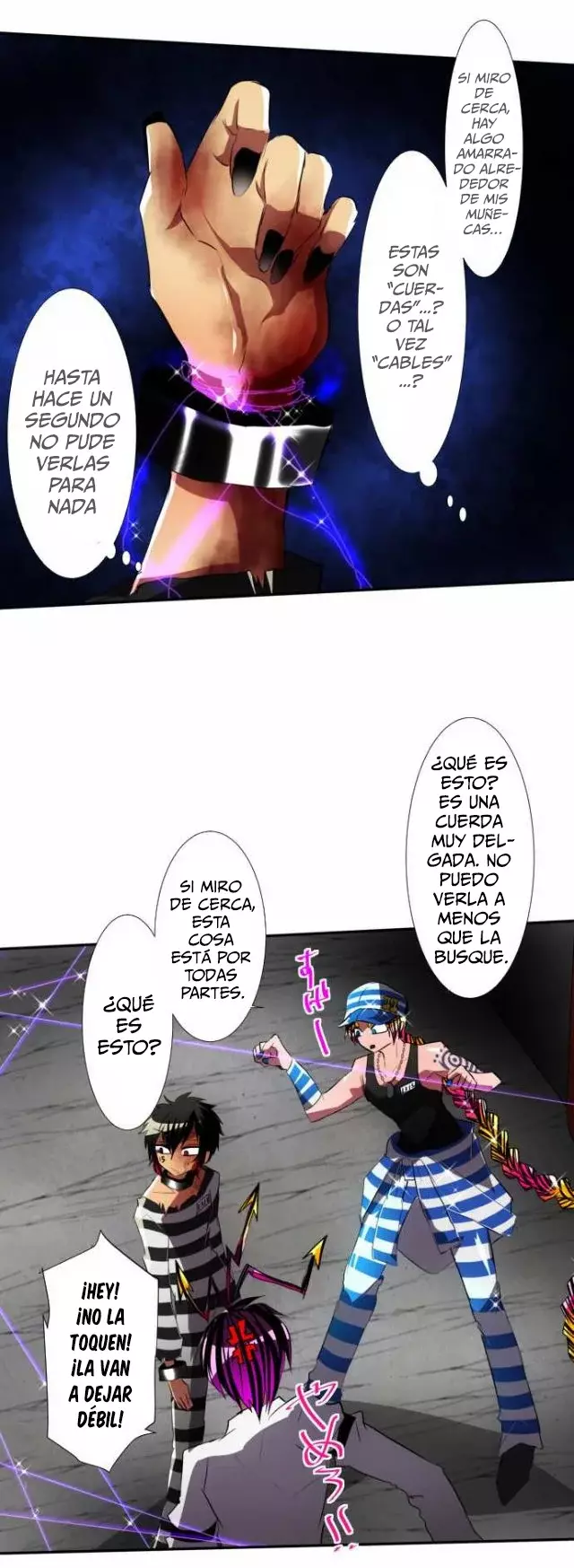 Nanbaka capítulo 97, página 17