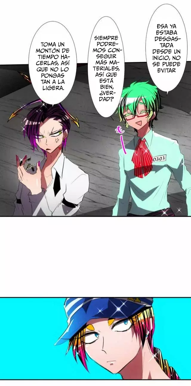 Nanbaka capítulo 97, página 18