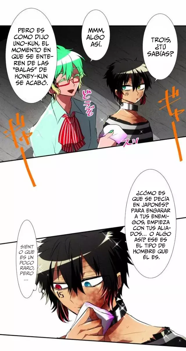 Nanbaka capítulo 97, página 23
