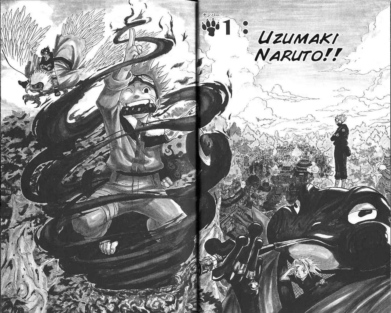 Naruto capítulo 1, página 4