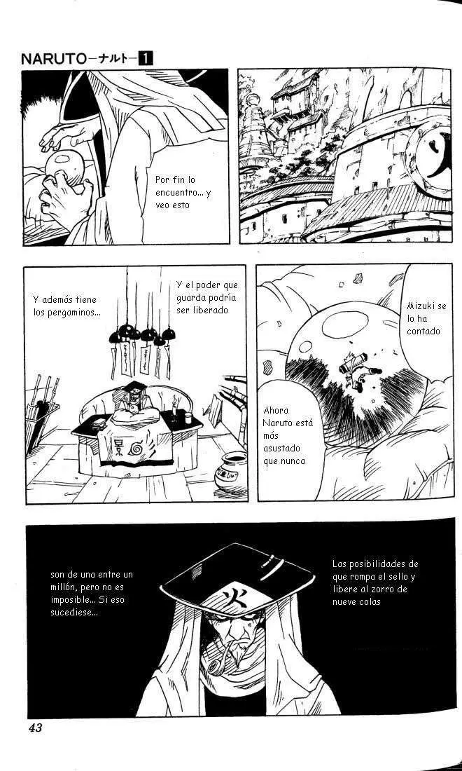 Naruto capítulo 1, página 39
