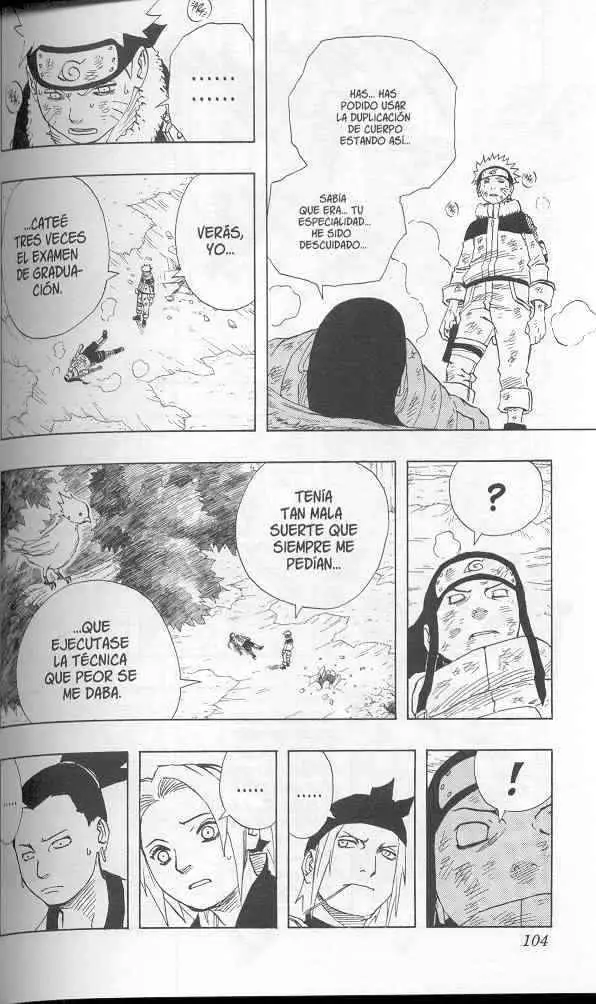 Naruto capítulo 104, página 17