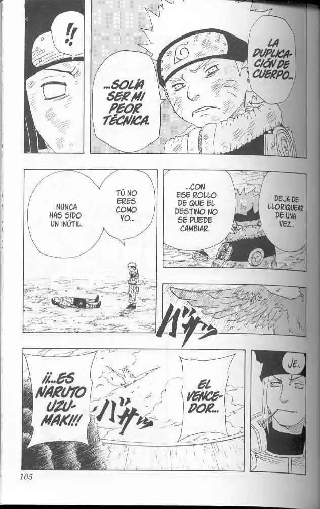 Naruto capítulo 104, página 18