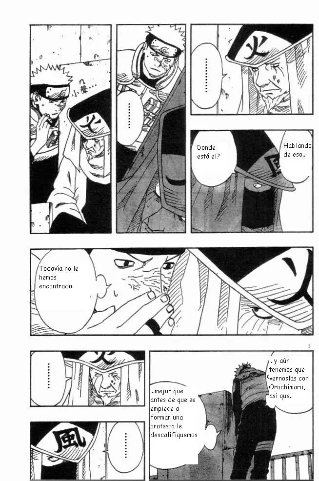 Naruto capítulo 106, página 3