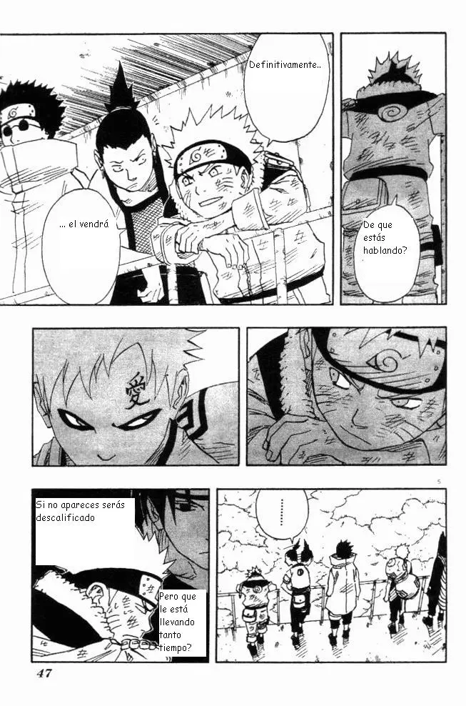 Naruto capítulo 106, página 5