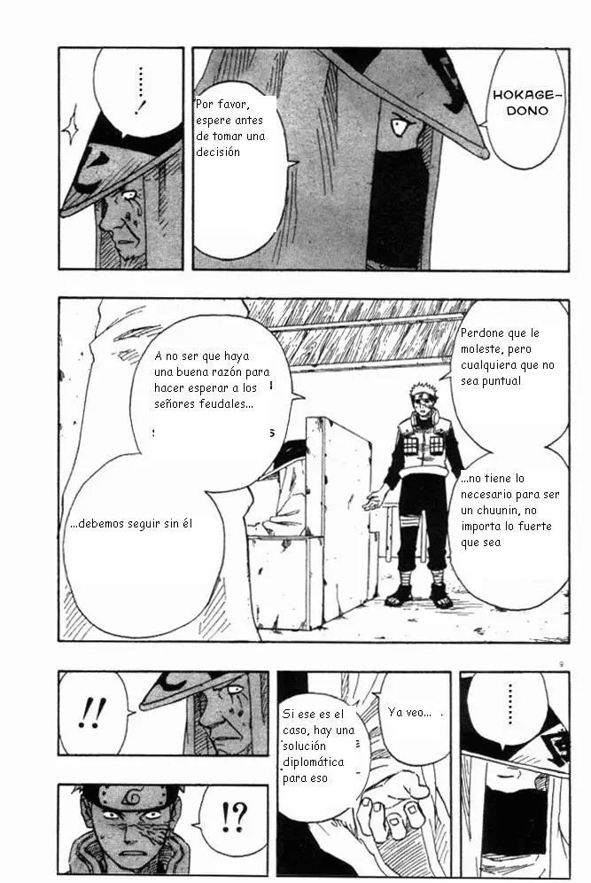 Naruto capítulo 106, página 9
