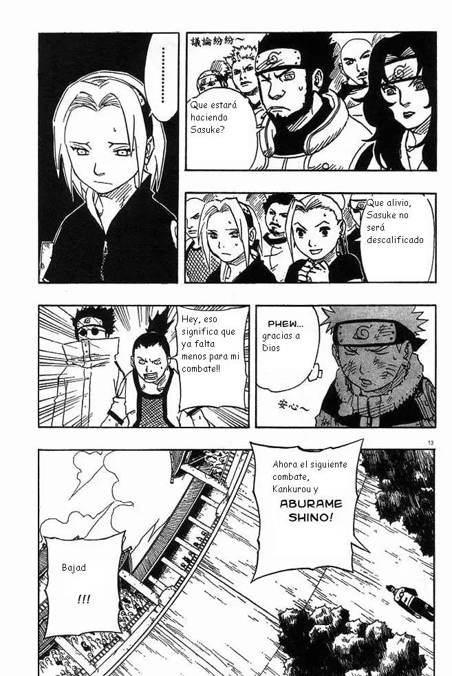 Naruto capítulo 106, página 13