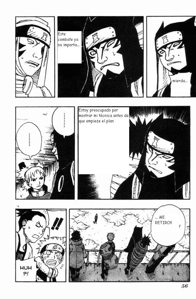 Naruto capítulo 106, página 14