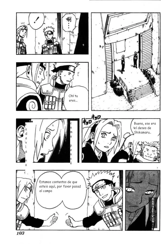 Naruto capítulo 109, página 7