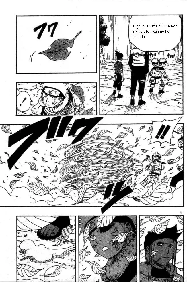 Naruto capítulo 109, página 13