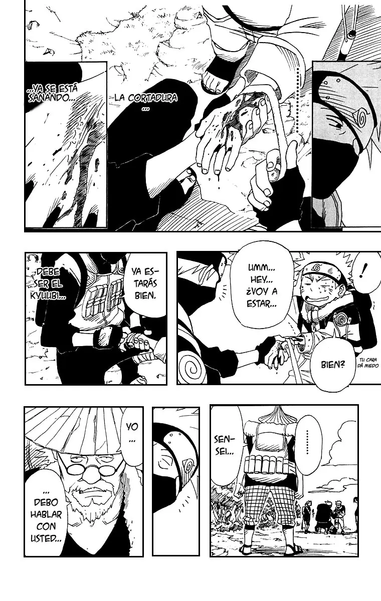 Naruto capítulo 11, página 2
