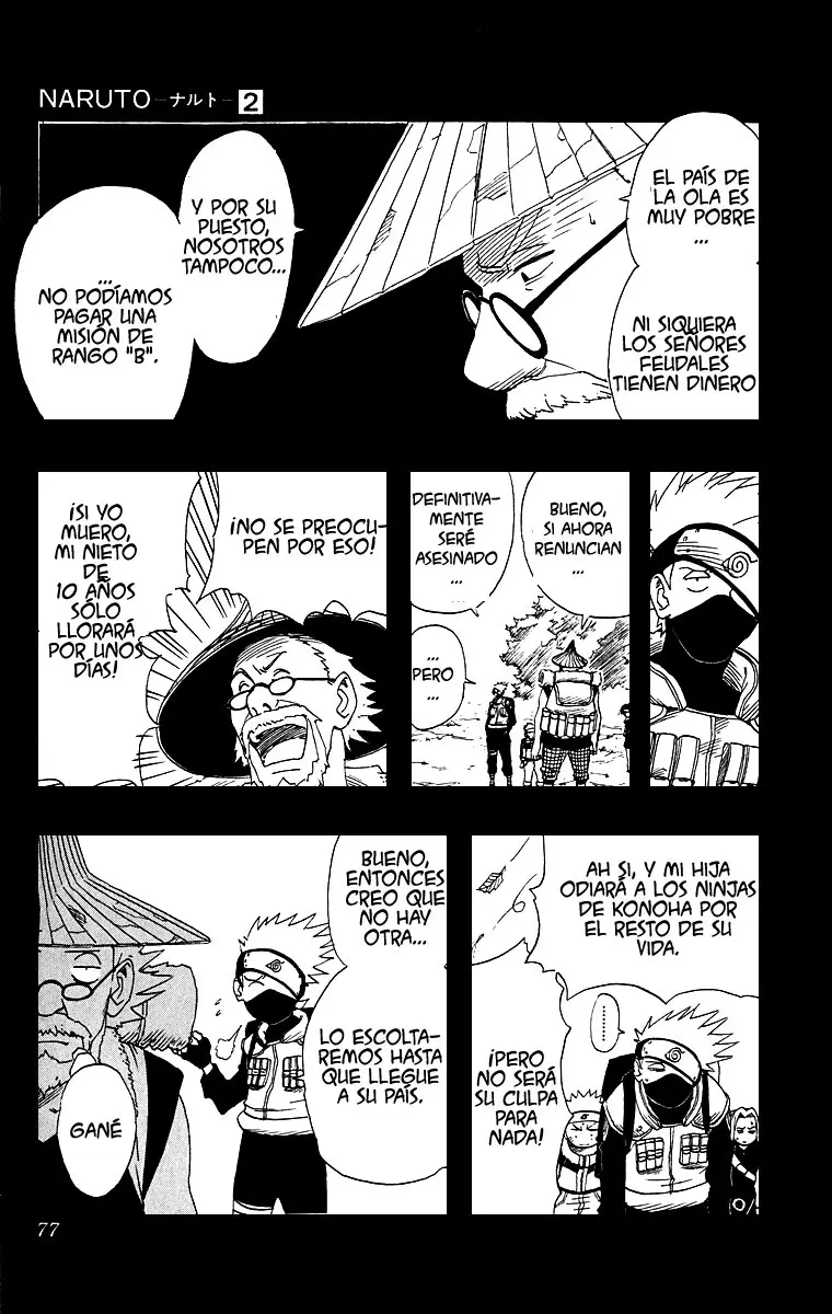 Naruto capítulo 11, página 9
