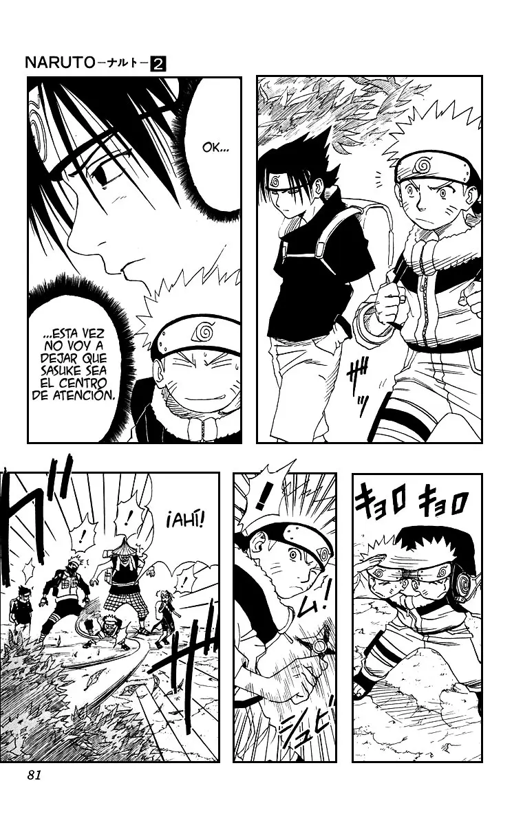 Naruto capítulo 11, página 13