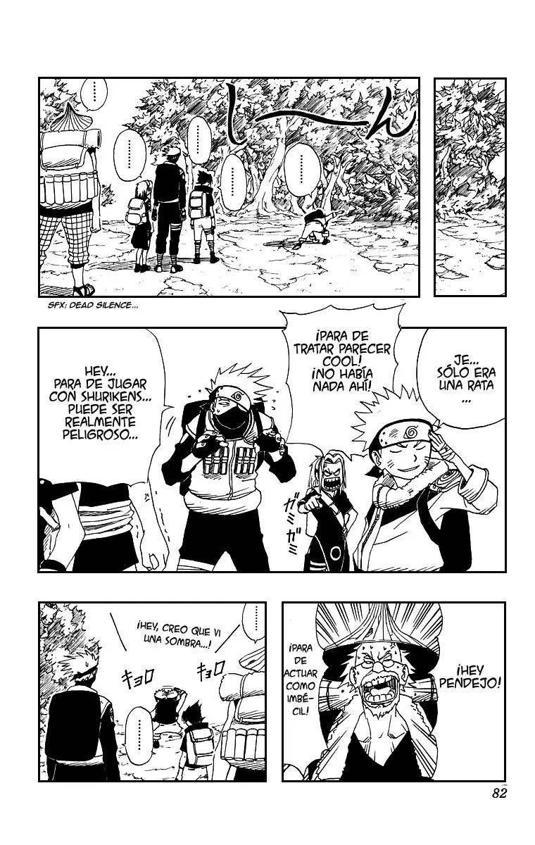 Naruto capítulo 11, página 14