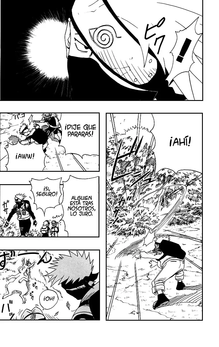 Naruto capítulo 11, página 15